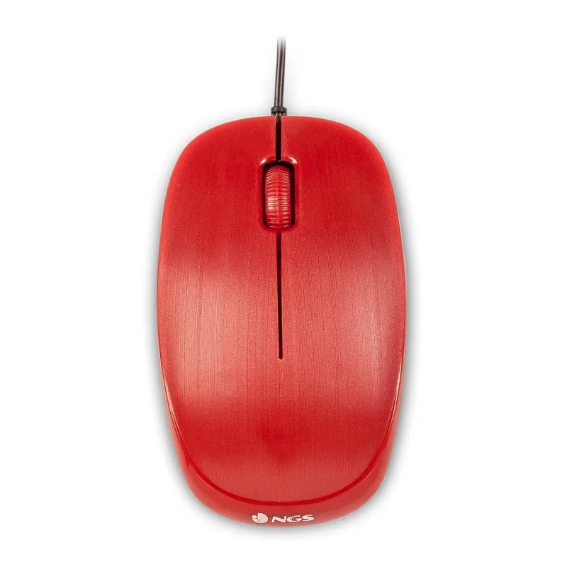NGS Flame Ratón 1000 DPI Rojo FLAMERED