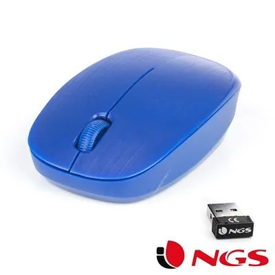 NGS Fog Ratón Inalámbrico 1000 DPI Azul FOGBLUE