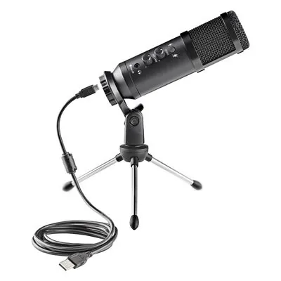 NGS GMICX-110 Micrófono Unidireccional con Trípode y Conexión USB GMICX-110