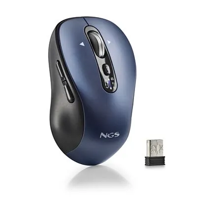 NGS INFINITY RB Ratón Multidispositivo Inalámbrico Bluetooth 3200 DPI Azul INFINITY-RB