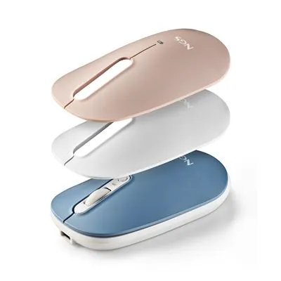 NGS SHELL RB Ratón Multidispositivo Inalámbrico Bluetooth 1600 DPI Multicolor SHELL-RB