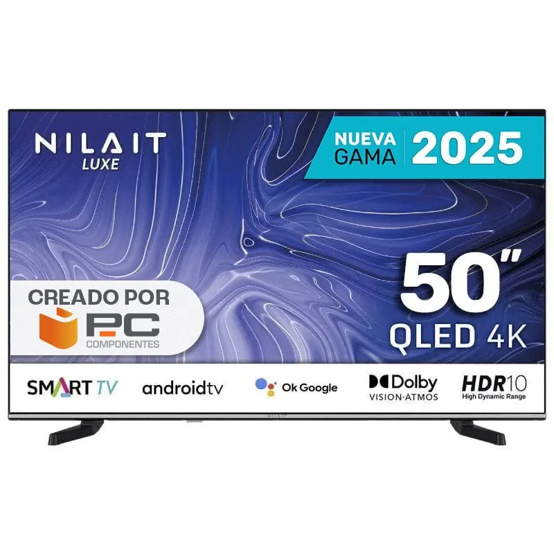 Nilait Luxe NI-50UB8001SE 50" QLED UltraHD 4K HDR10 Smart TV NI-50UB8001SE