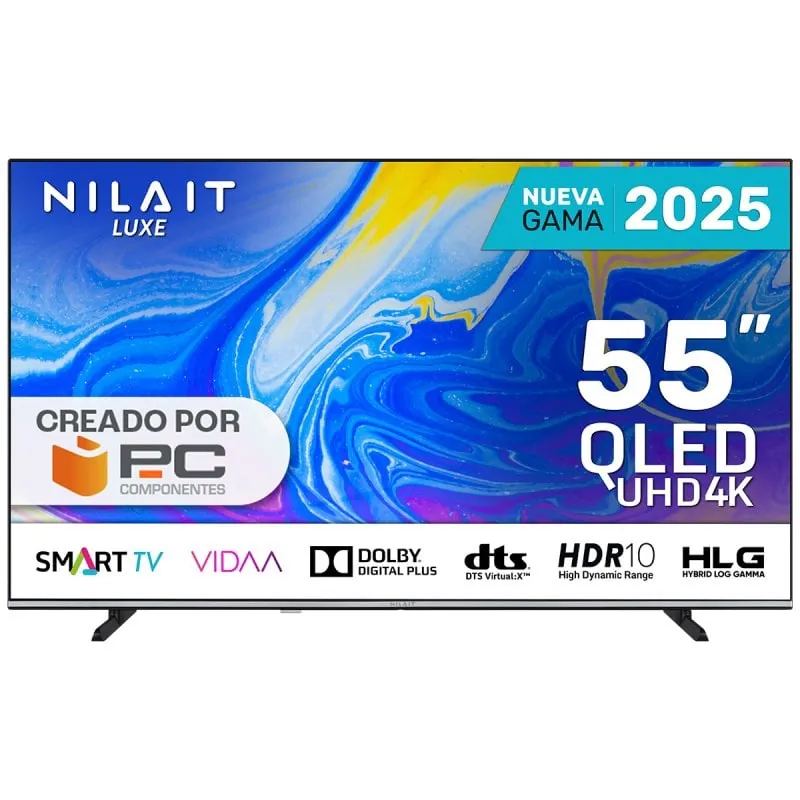 Nilait Luxe NI-55UD8004SE 55" QLED UltraHD 4K Smart TV VIDAA NI-55UD8004SE