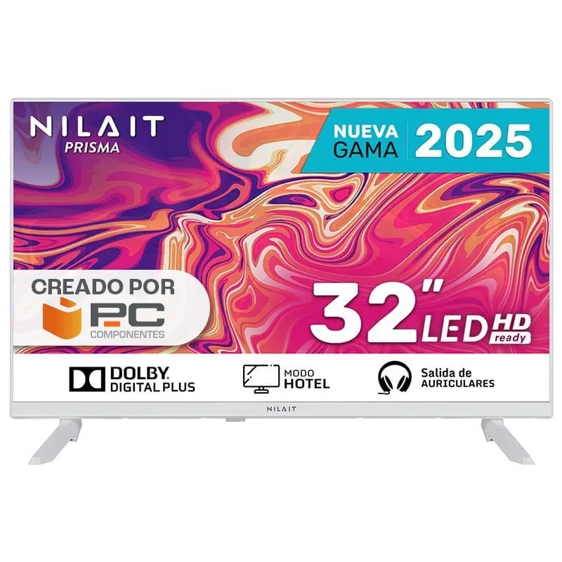 Nilait Prisma 32HC7002NW 32" LED HD Ready White NI-32HC7002NW