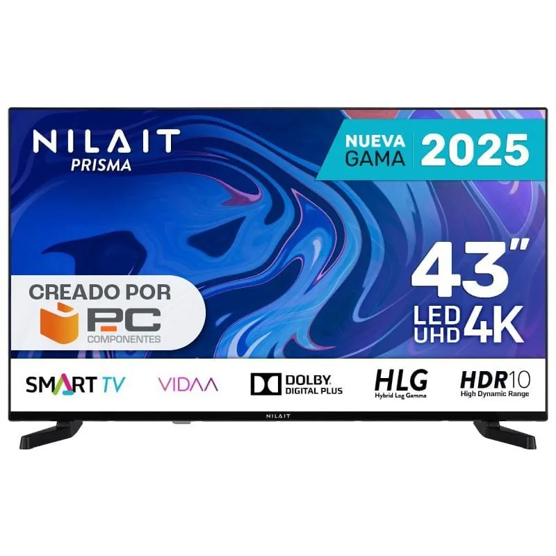 Nilait Prisma 43UD7004S 43" LED UHD 4K Smart TV VIDAA NI-43UD7004S
