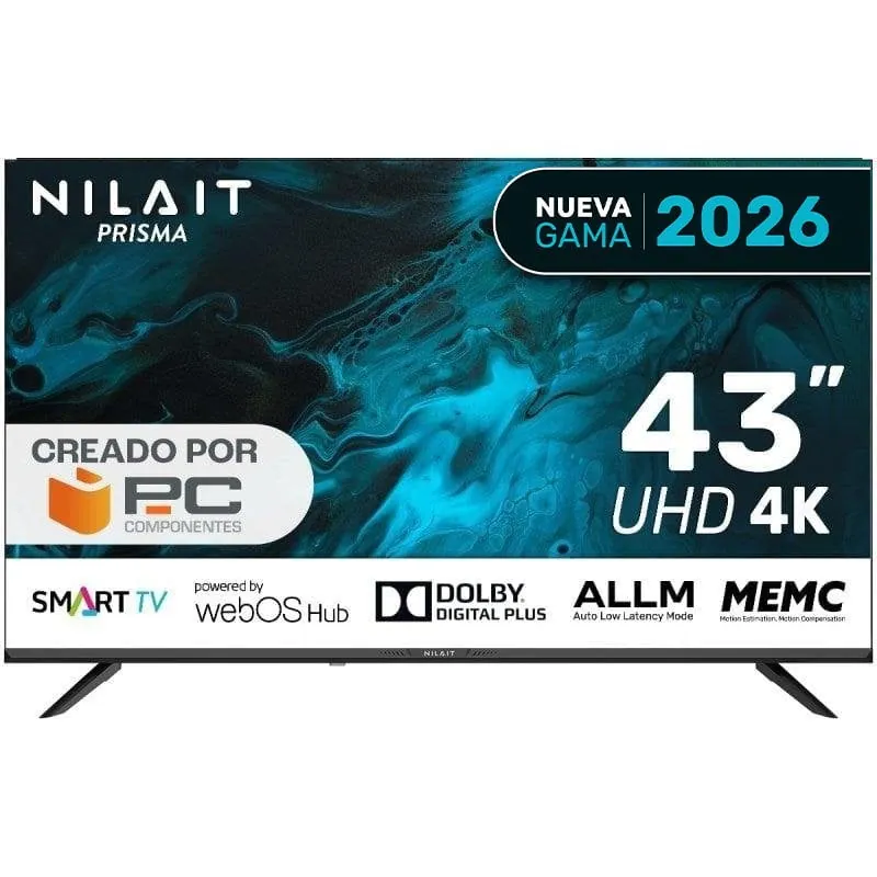 Nilait Prisma 43UD7004SWOS 43" LED UHD 4K Smart TV WebOS NI-43UD7004SWOS