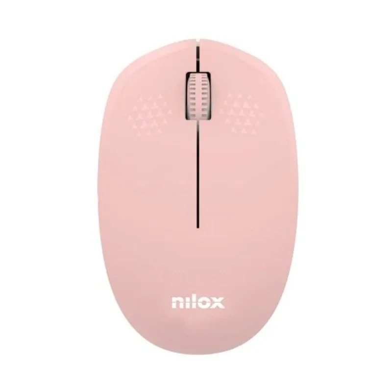 Nilox MXMOWI4014 Ratón Inalámbrico 1000DPI Rosa MXMOWI4014