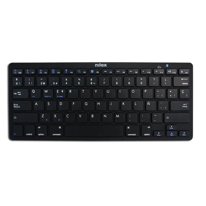 Nilox NXKB01B Teclado Bluetooh Negro NXKB01B