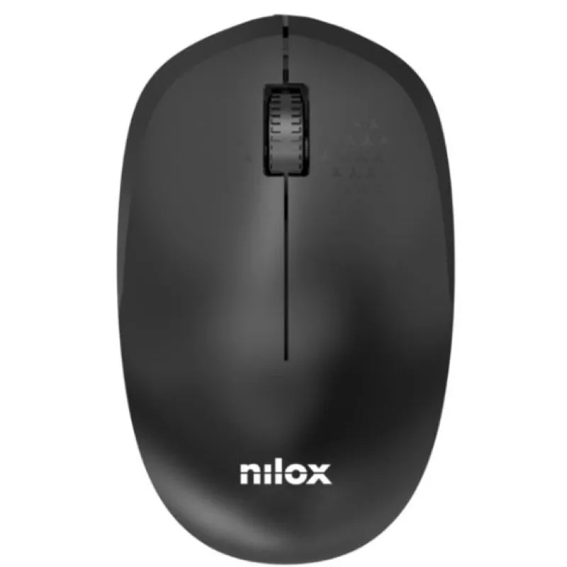 Nilox NXMOWI4011 Ratón Wireless 1000DPI Negro NXMOWI4011