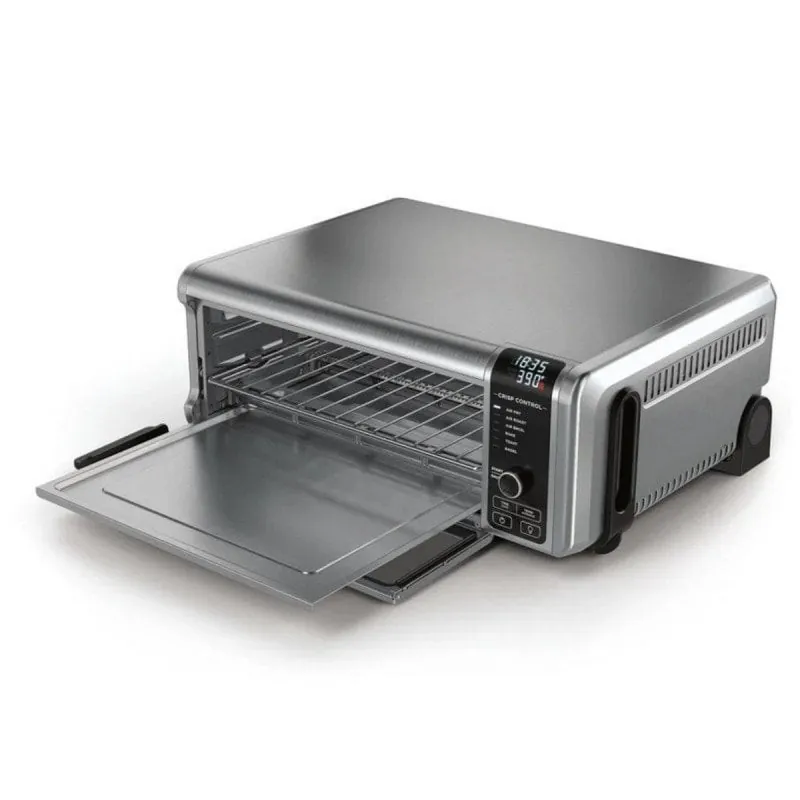 Ninja Foodi SP101EU Mini Horno de Sobremesa con Freidora de Aire 10L 2400W Negro/Inox SP101EU