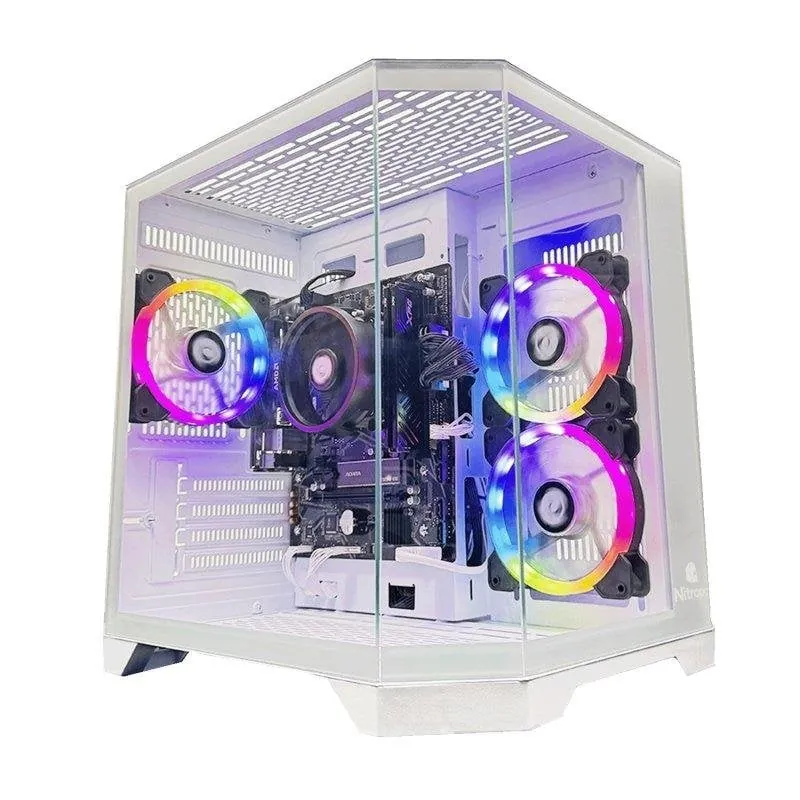 Nitropc Avanzado Bronze Plus AMD Ryzen 5 5600GT 32GB 1TB M.2 Windows 11 Blanco 8436628080544