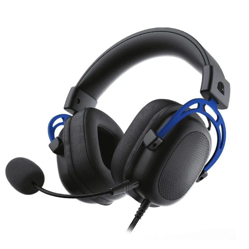 Nitropc NH1 Auriculares Gaming Negro/Azul NH1