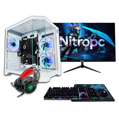 NitroPC Pack Bronze Plus AMD Ryzen 5 PRO 4650G/16GB/1TB SSD + Monitor 24" FullHD MKP-PA-BR-P