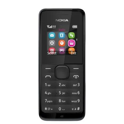 Nokia 105 Dualsim Libre Negro