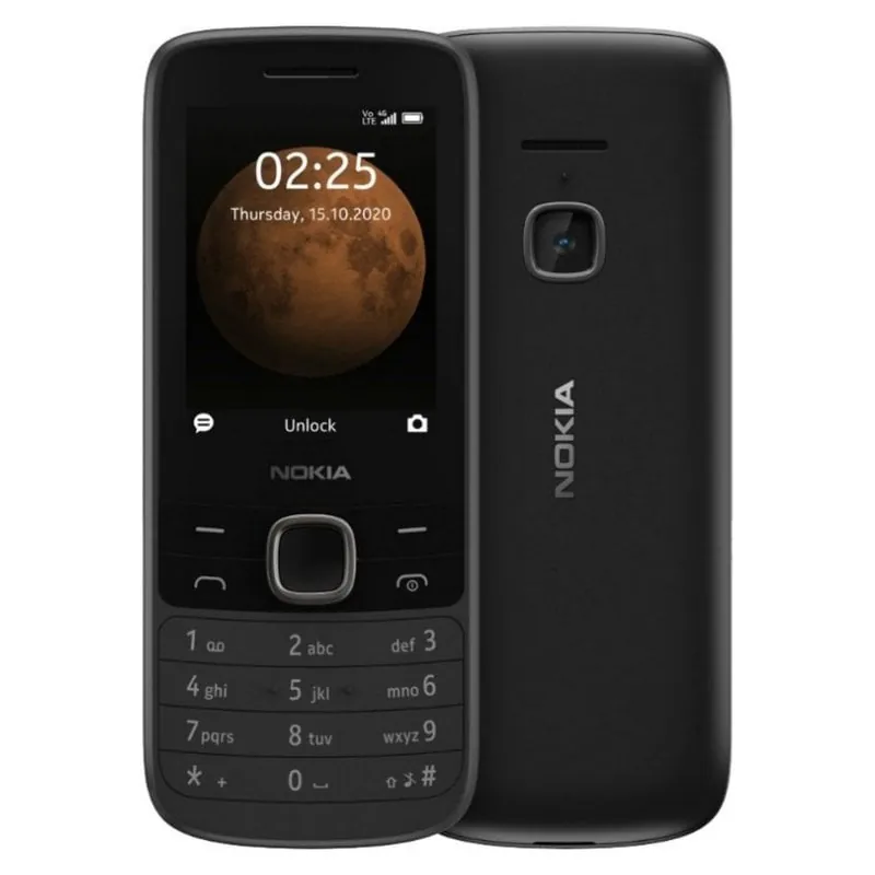Nokia 225 4G 6,1 cm (2.4 pulgadas pulgadas) 90,1 g Negro