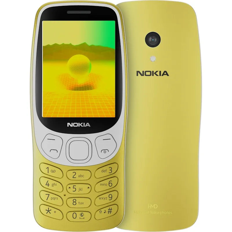 Nokia 3210 6,1 cm (2.4 pulgadas pulgadas) Amarillo Característica del teléfono 