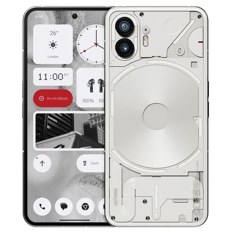 Nothing Phone (2) 12/256GB Blanco Libre A10400028