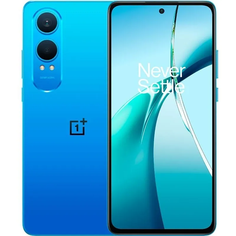 OnePlus 5011110198 smartphones 16,9 cm (6.67 pulgadas pulgadas) Ranura híbrida Dual SIM Android 14 5G USB Tipo C 8 GB 256 GB 5110 mAh Azul