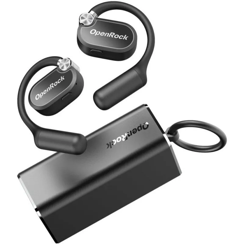 Openrock Air Conduction X Auriculares Inalámbricos Deportivos Negro OPENROCK X