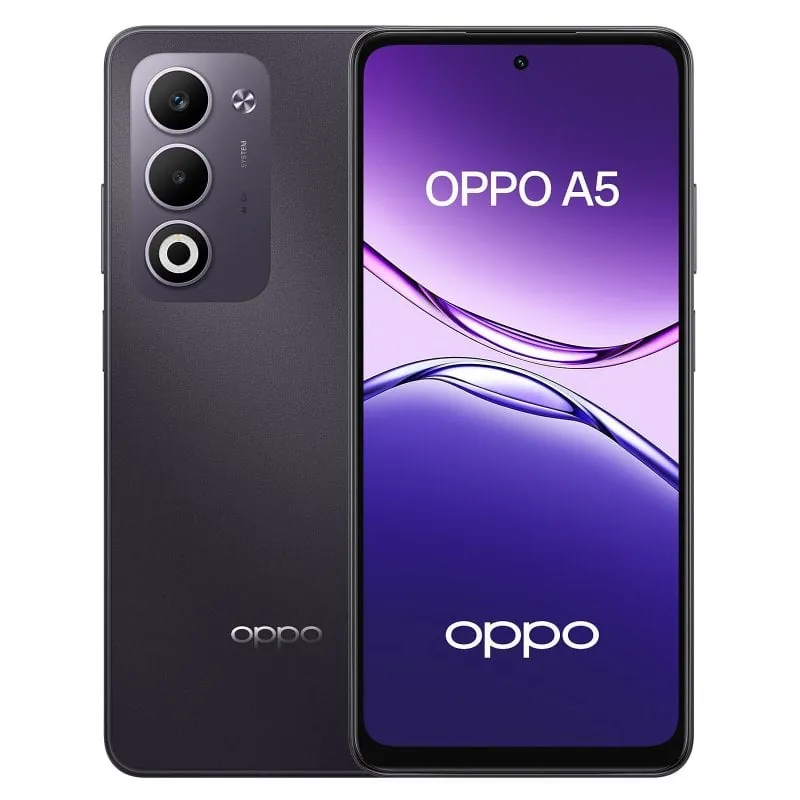 OPPO A5 6GB/128GB Smartphone 6.67" HD+ 45W 6000mAh IP65 Morado 110010348463