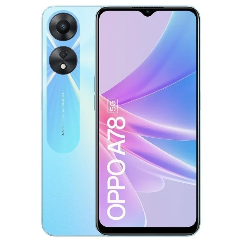 OPPO A78 5G 4/128GB Azul Libre CPH2483