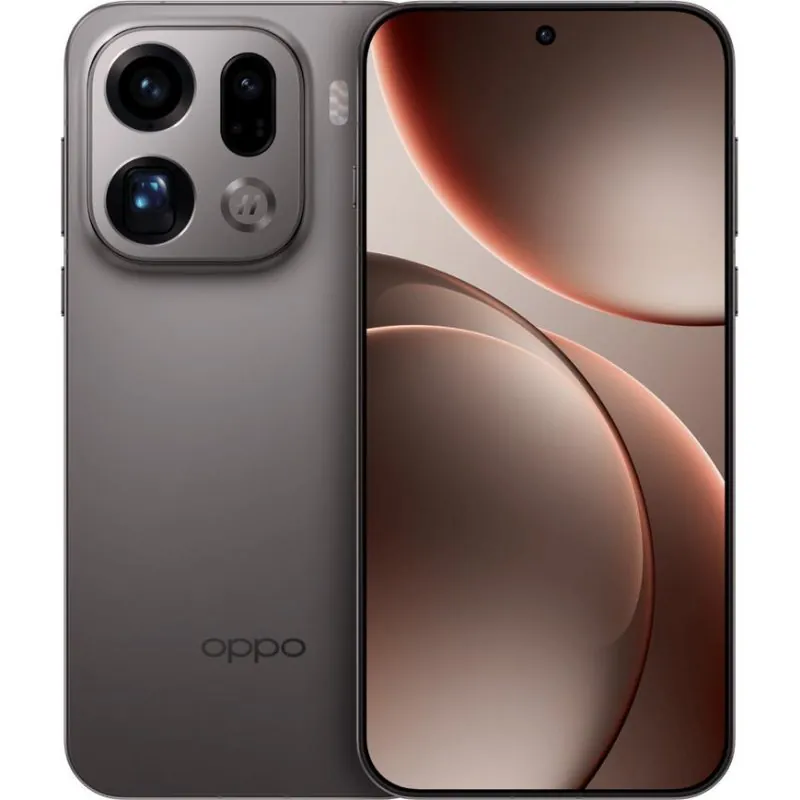 OPPO Find X9 Pro 16GB 512GB 6.78" AMOLED 5G Dual SIM Carga 80W NFC IP68 Android 16 Carbón Titanium 6932169382984