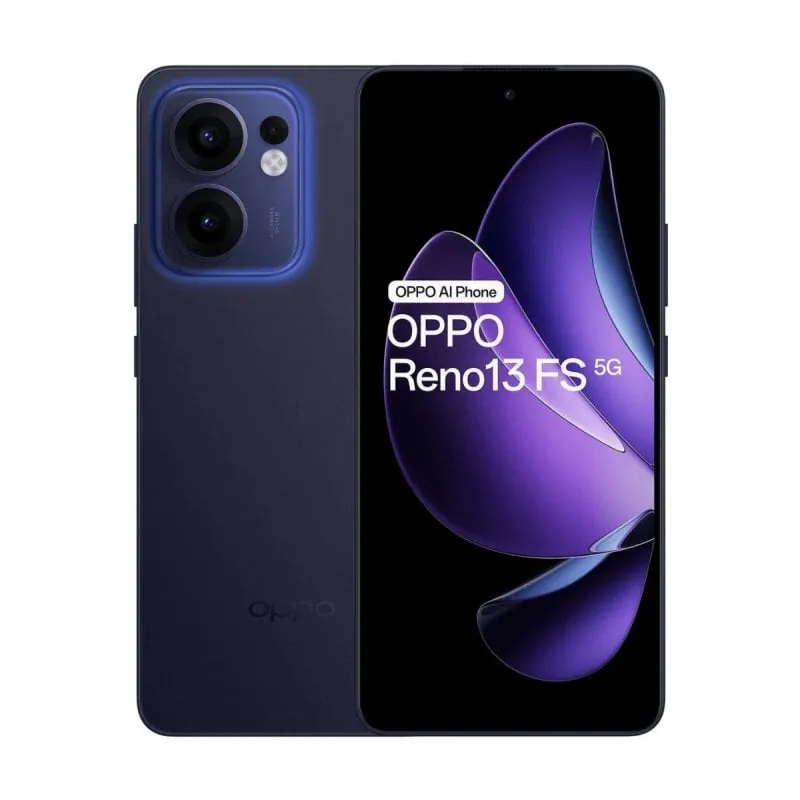 Oppo Reno13 FS 12GB 512GB 5G Pantalla AMOLED 120Hz IP69 Carga Rápida Azul 6932169361699