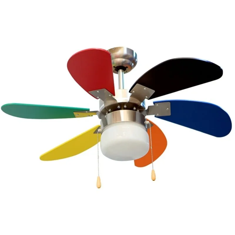 Orbegozo CC 65085 Ventilador Techo Infantil con Luz 55W CC 65085