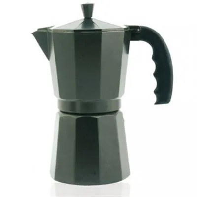 Orbegozo KFN 610 Cafetera Italiana de Aluminio para 6 Tazas Negro KFN 610