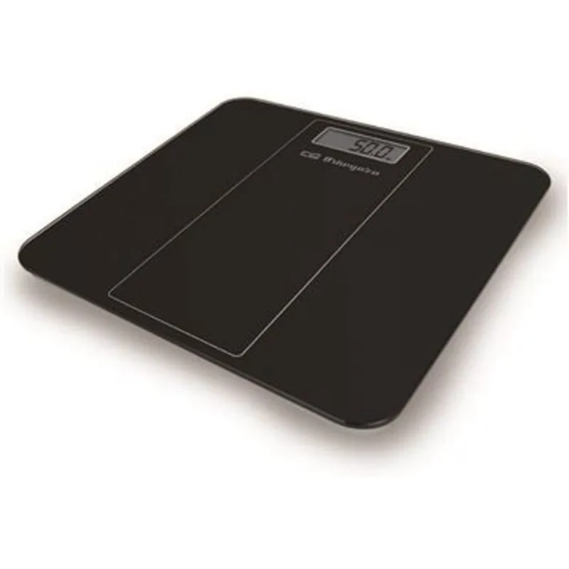 Orbegozo PB 2219 Báscula de Baño Digital Cristal Negro PB2219