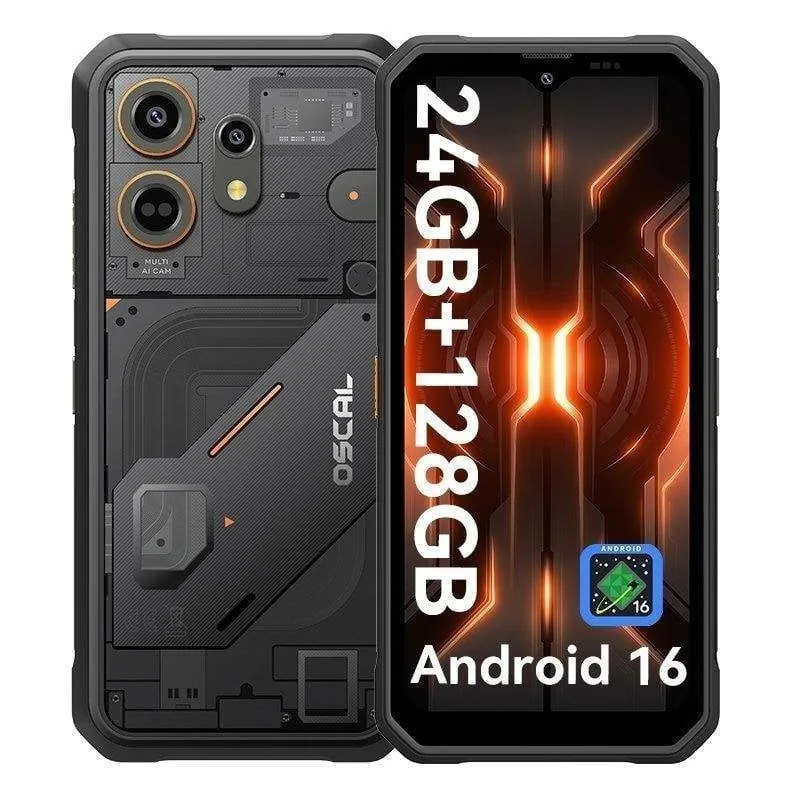 OSCAL Marine 3 4G 8GB 128GB 6.56" Negro MARINE3(8+128)-BLACK