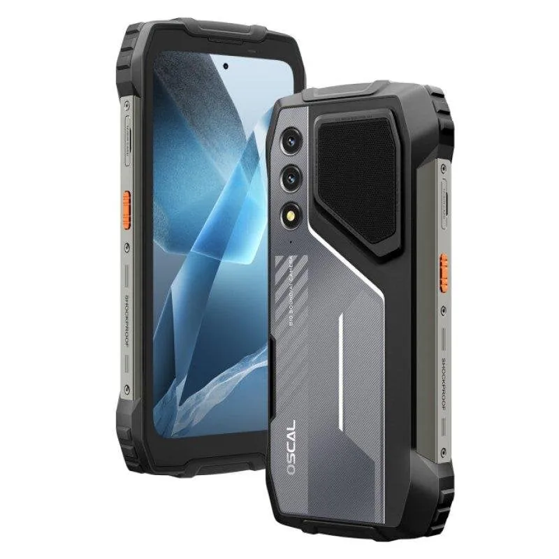 Oscal Pilot 1 18GB 256GB 6.67" 90Hz 4G Dual SIM NFC Batería 15000mAh Android 14 Negro oscal_pilot1_black(nocharger)