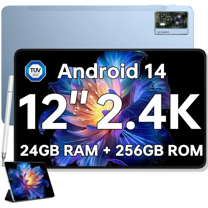 Oukitel OT5S 2024 12" IPS 2.4K 6/256GB 4G Azul OUKITOT5SL