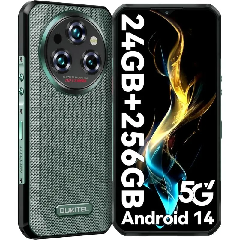 Oukitel WP35 5G 8/256GB Verde Libre OUKIWP35V