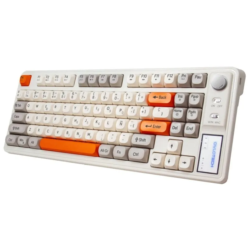 Owlotech Analog01 Teclado Wireless con Knob OW-KEY-AN01W