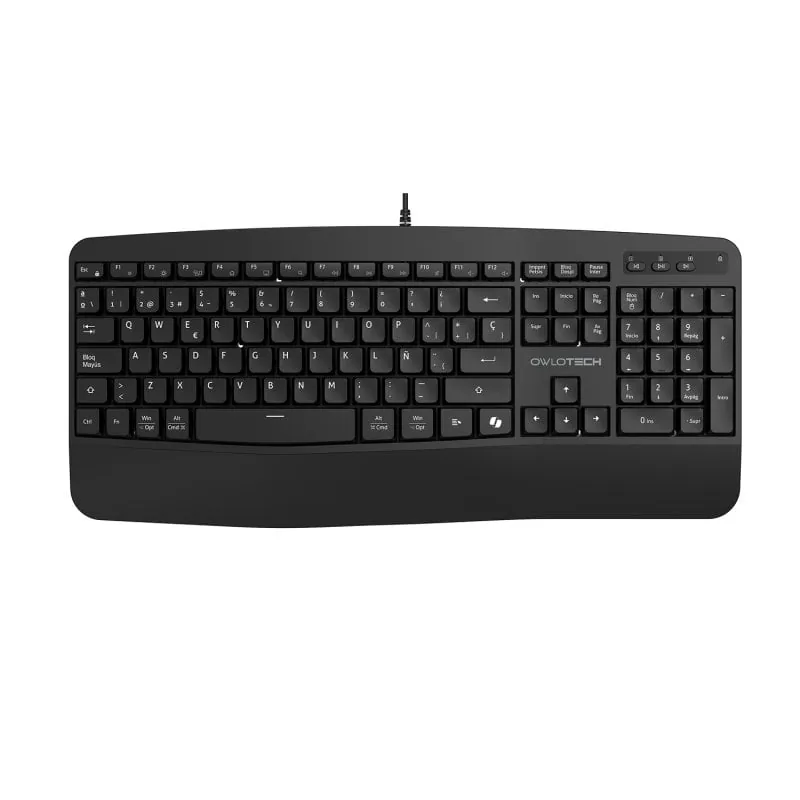 Owlotech K500 Teclado Negro OW-KEY-K500-B