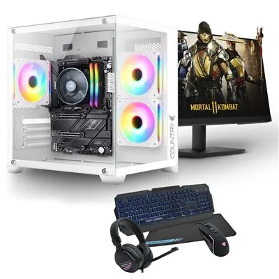 PC Racing AMD Ryzen 5 8500G/16GB/1TB SSD/RX 6600 + Monitor 24" FullHD + Combo Gaming 8436608037193