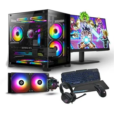 PC Racing Pack Gaming Top Intel Core i7-12700F/32GB/1TB SSD/RTX 4060 + Monitor 27" FullHD + Combo Gaming 8436608037766
