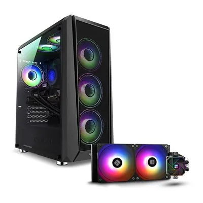 PC Racing pc Gaming Intel Core i3-12100/8GB/256GB + 1TB HDD/Wifi - ordenador gaming