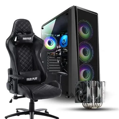 PC Racing Top Gaming Intel Core i7-12700F/32GB/1TB SSD/RTX 4060 + Silla Gaming 8436608034925