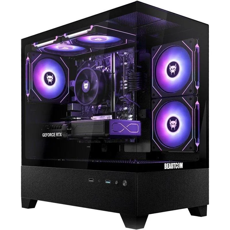 PC Sobremesa BEASTCOM Q5 Intel Core i7-11700F 16GB 1TB SSD RTX 3050 Windows 11 WiFi5 4260745324083