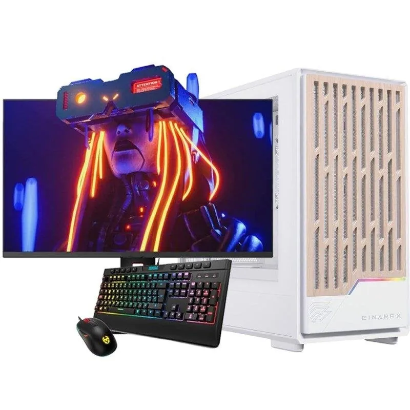 PC Sobremesa NeoPC Einarex Intel Core i5 12400 8GB 480GB SSD Intel UHD Windows 11 Pro Monitor 27" 7437785009332