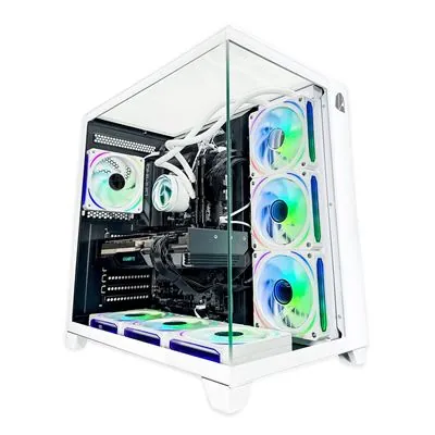 PC Sobremesa NitroPC Extremo Silver v2 i7-12700K 32GB 1TB NVMe RX 9060 XT RGB Wi-Fi Blanco 8436628080018