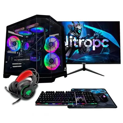 PC Sobremesa NitroPC Pack Gold i5-12400F 16GB 1TB NVMe RTX 3050 Full Pack Gaming 8436628080438
