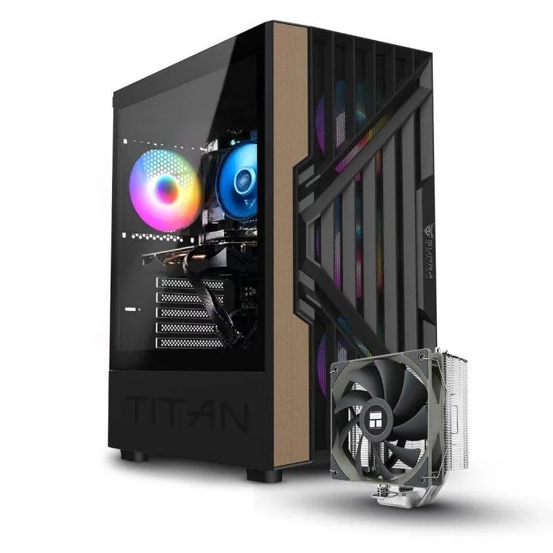 PC Sobremesa PC Racing Titan Supra AMD Ryzen 7 5700X 16GB 1TB SSD RTX 5060 WiFi 8436608036301