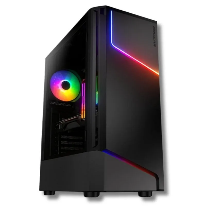 PC Sobremesa QUO Wakeryder-m AMD Ryzen 5 8400F 16GB 1TB SSD RTX 5060 Ti RGB Windows 11 Pro 693010188457