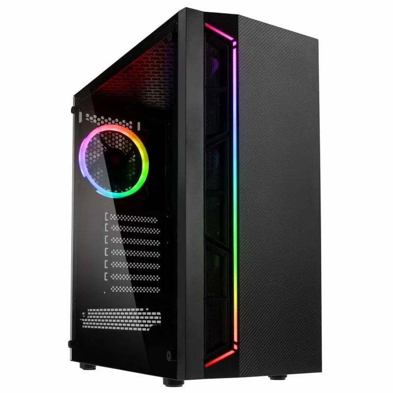 PCBYTE Tournament Pc Intel Core i7-11700F/32GB/2TB SSD/RX 6600 7427255154167