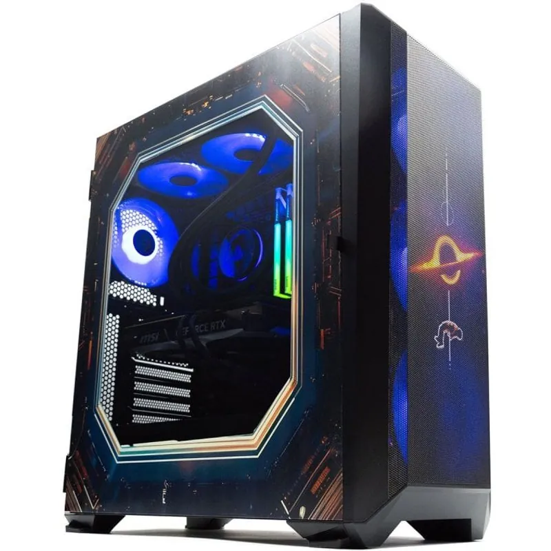 PcCom Imperial AMD Ryzen 7 7800X3D / 32GB / 2TB SSD / RTX 4070 SUPER + Windows 11 Home - Space PCCOMIMPERSPACE