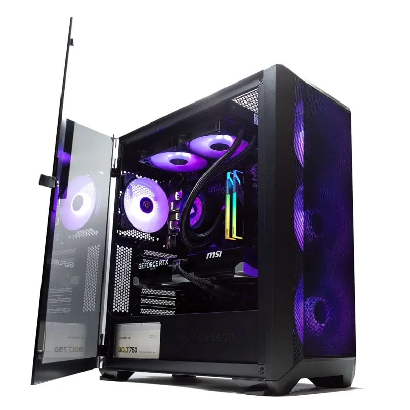 PcCom Imperial AMD Ryzen 7 9800X3D / 32GB / 2TB SSD / RTX 5070 + Windows 11 Home PCCOMIMPE9800X5070W