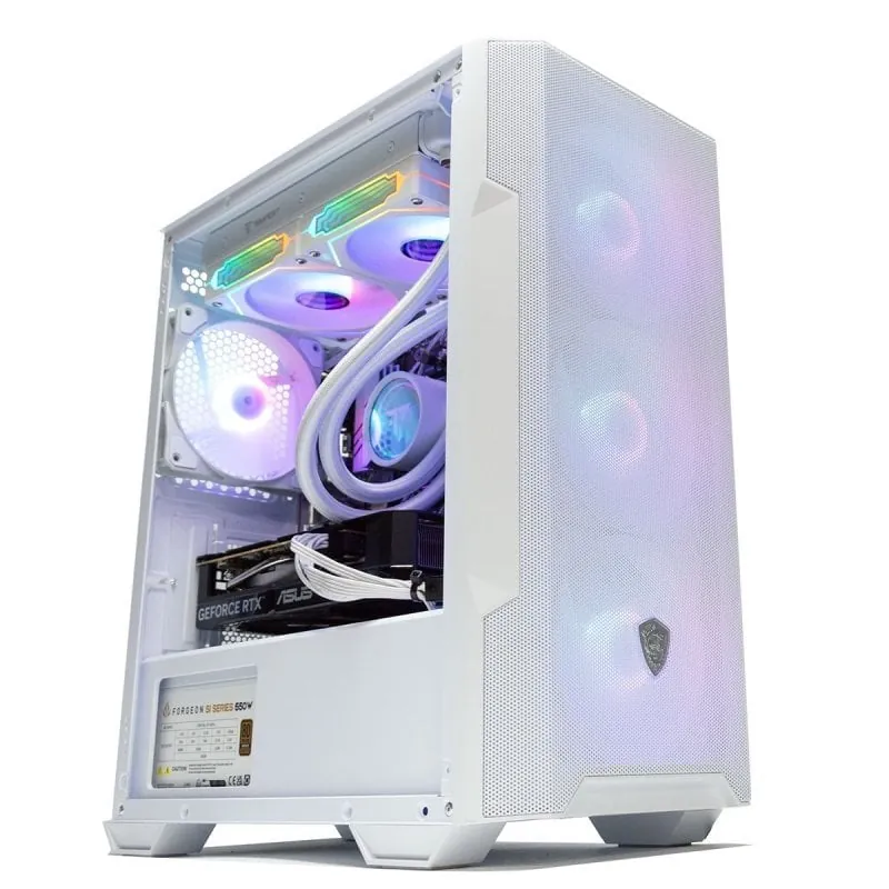PcCom Ready AMD Ryzen 7 5800X / 32GB / 1TB SSD / RTX 5060 V2 Blanco / Windows 11 Home PCC-READY-5800X32GB-5060WHT-W11